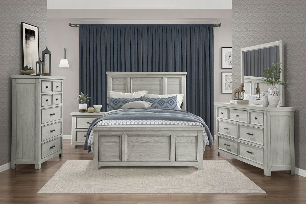 Providence Mirror in White - 1458-6 - FAMSA Furniture (TX)