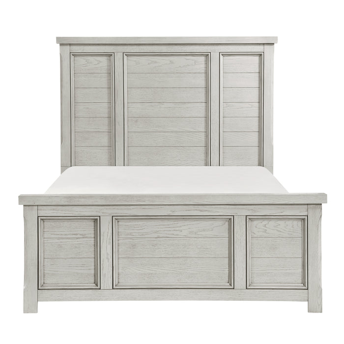 Providence 4pc Set (QB+NS+DR+MR) in White - 1458-1*4 - FAMSA Furniture (TX)