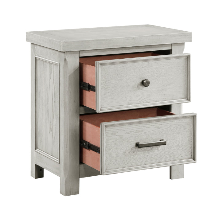 Providence Nightstand in White - 1458-4 - FAMSA Furniture (TX)