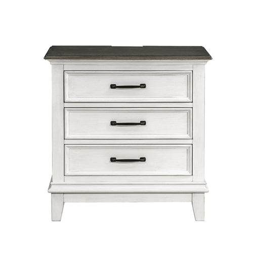 Chesterton Nightstand in Brown/White - 1463-4 - FAMSA Furniture (TX)