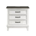 Chesterton Nightstand in Brown/White - 1463-4 - FAMSA Furniture (TX)