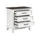Chesterton 4pc Set (QB+NS+DR+MR) in Brown/White - 1463-1*4 - FAMSA Furniture (TX)