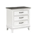 Chesterton Nightstand in Brown/White - 1463-4 - FAMSA Furniture (TX)