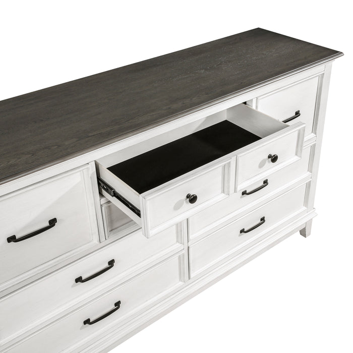 Chesterton Dresser in Brown/White - 1463-5 - FAMSA Furniture (TX)