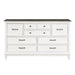 Chesterton Dresser in Brown/White - 1463-5 - FAMSA Furniture (TX)