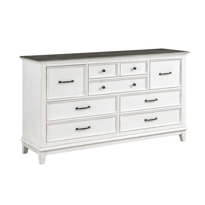 Chesterton Dresser in Brown/White - 1463-5 - FAMSA Furniture (TX)