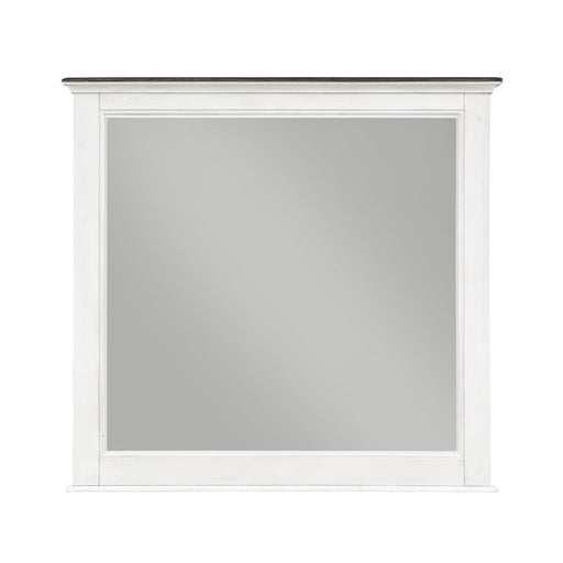 Chesterton Mirror in Brown/White - 1463-6 - FAMSA Furniture (TX)