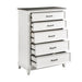 Chesterton Chest in Brown/White - 1463-9 - FAMSA Furniture (TX)