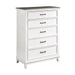 Chesterton Chest in Brown/White - 1463-9 - FAMSA Furniture (TX)