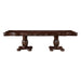 Adelina Dining Table in Cherry/Gold - 1468-108* - FAMSA Furniture (TX)