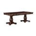 Adelina Dining Table in Cherry/Gold - 1468-108* - FAMSA Furniture (TX)