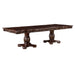 Adelina Dining Table in Cherry/Gold - 1468-108* - FAMSA Furniture (TX)