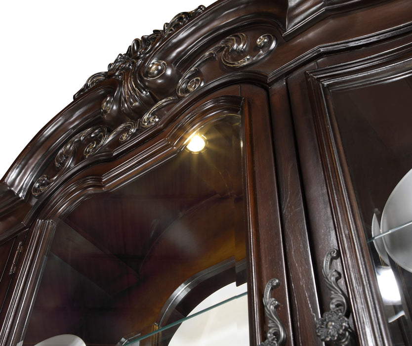 Adelina (2) Buffet & Hutch in Cherry/Gold - 1468-50* - FAMSA Furniture (TX)