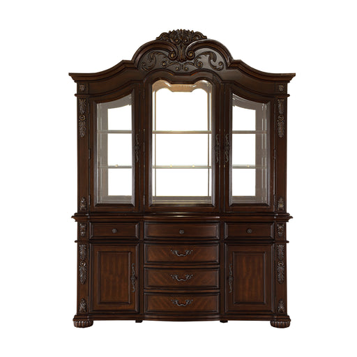 Adelina (2) Buffet & Hutch in Cherry/Gold - 1468-50* - FAMSA Furniture (TX)
