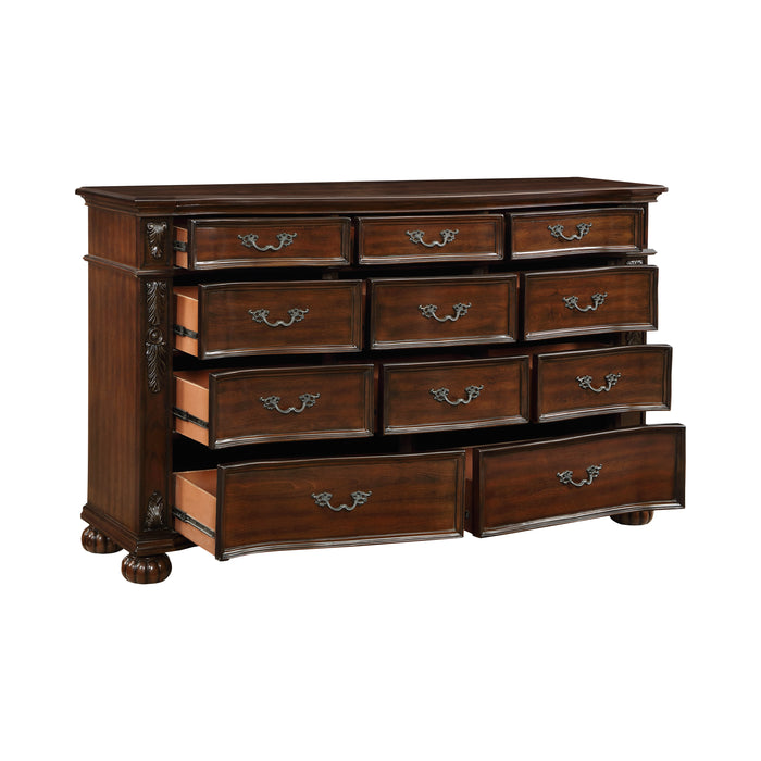 Adelina Dresser in Cherry - 1468-5 - FAMSA Furniture (TX)