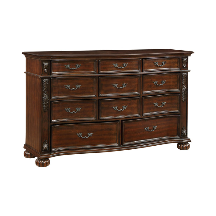Adelina Dresser in Cherry - 1468-5 - FAMSA Furniture (TX)