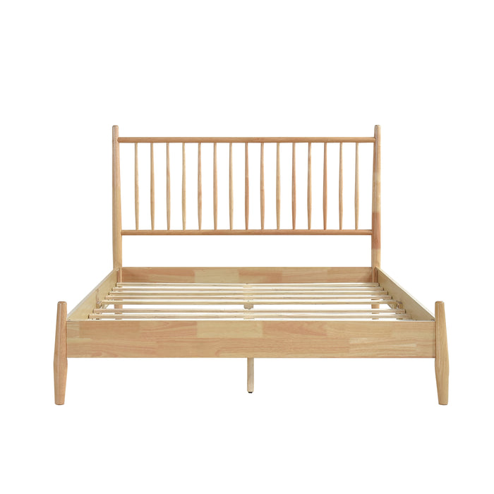 Brickell Full Platform Bed in Natural - 1490F-1 - FAMSA Furniture (TX)
