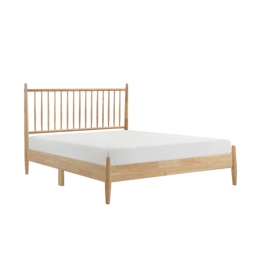 Brickell Queen Platform Bed in Natural - 1490-1 - FAMSA Furniture (TX)