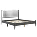 Brickell Queen Platform Bed in Gray - 1490GY-1 - FAMSA Furniture (TX)
