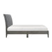 Dade Eastern King Platform Bed in Gray - 1492GYK-1EK - FAMSA Furniture (TX)