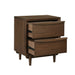 Astrid Nightstand in Brown/Walnut - 1501-4 - FAMSA Furniture (TX)