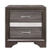 Luster 4pc Set (QB+NS+DR+MR) in Gray - 1505-1*4 - FAMSA Furniture (TX)