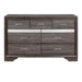 Luster Dresser in Gray - 1505-5 - FAMSA Furniture (TX)