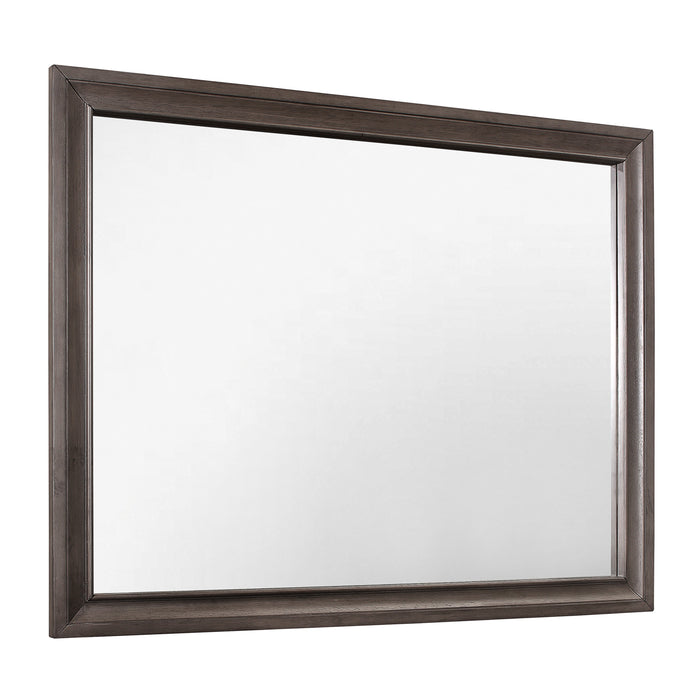 Luster Mirror in Gray - 1505-6 - FAMSA Furniture (TX)