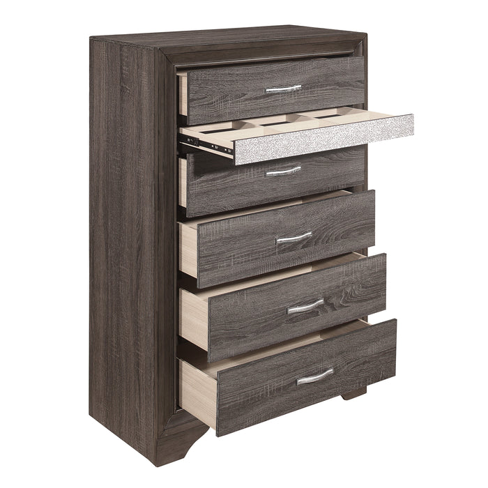 Luster Chest in Gray - 1505-9 - FAMSA Furniture (TX)