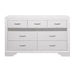 Luster Dresser in White - 1505W-5 - FAMSA Furniture (TX)