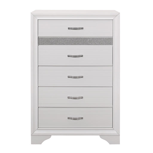 Luster Chest in White - 1505W-9 - FAMSA Furniture (TX)