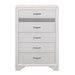 Luster Chest in White - 1505W-9 - FAMSA Furniture (TX)