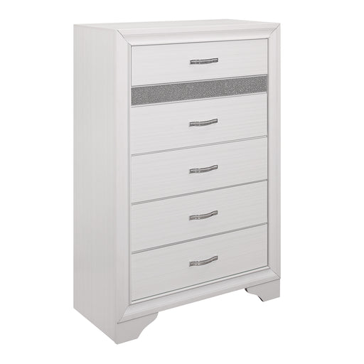 Luster Chest in White - 1505W-9 - FAMSA Furniture (TX)
