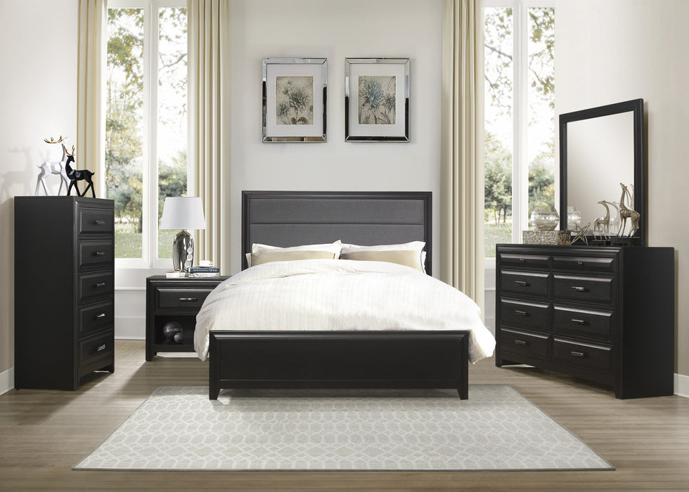 Cordelia Dresser in Espresso/Gray - 1517-5 - FAMSA Furniture (TX)