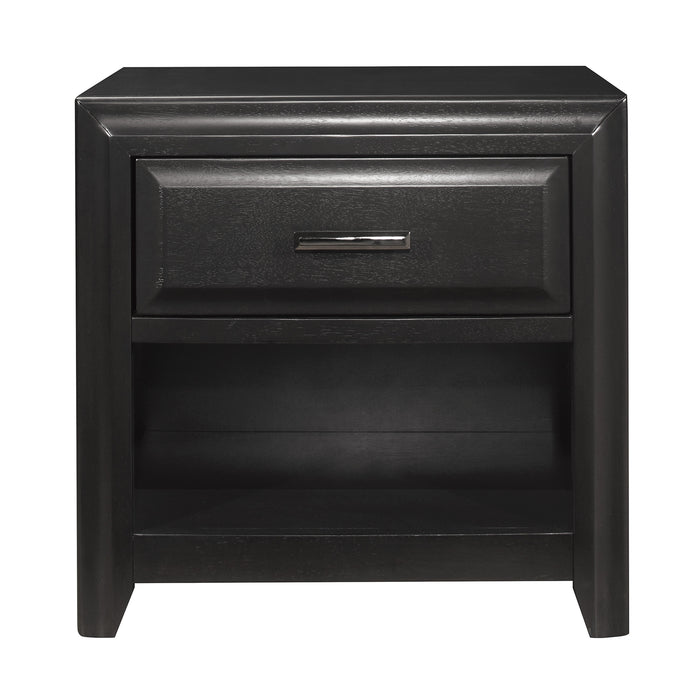 Cordelia Nightstand in Espresso/Gray - 1517-4 - FAMSA Furniture (TX)