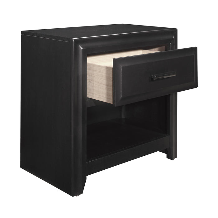 Cordelia Nightstand in Espresso/Gray - 1517-4 - FAMSA Furniture (TX)