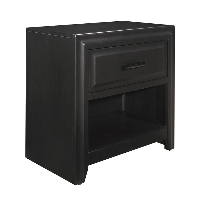 Cordelia Nightstand in Espresso/Gray - 1517-4 - FAMSA Furniture (TX)