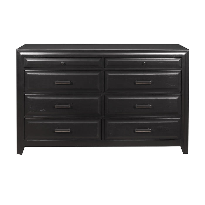 Cordelia Dresser in Espresso/Gray - 1517-5 - FAMSA Furniture (TX)