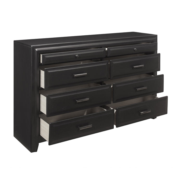 Cordelia Dresser in Espresso/Gray - 1517-5 - FAMSA Furniture (TX)