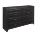 Cordelia Dresser in Espresso/Gray - 1517-5 - FAMSA Furniture (TX)