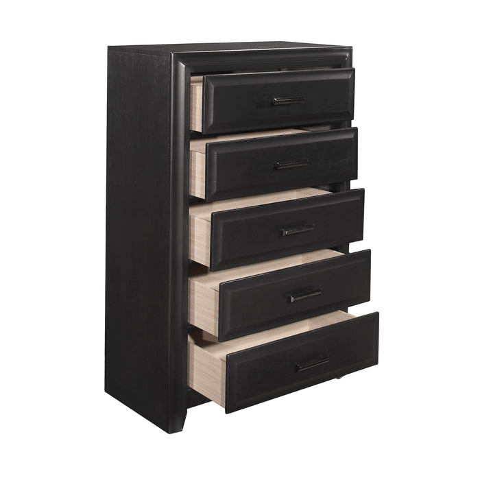 Cordelia Chest in Gray/Espresso - 1517-9 - FAMSA Furniture (TX)