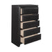 Cordelia Chest in Gray/Espresso - 1517-9 - FAMSA Furniture (TX)