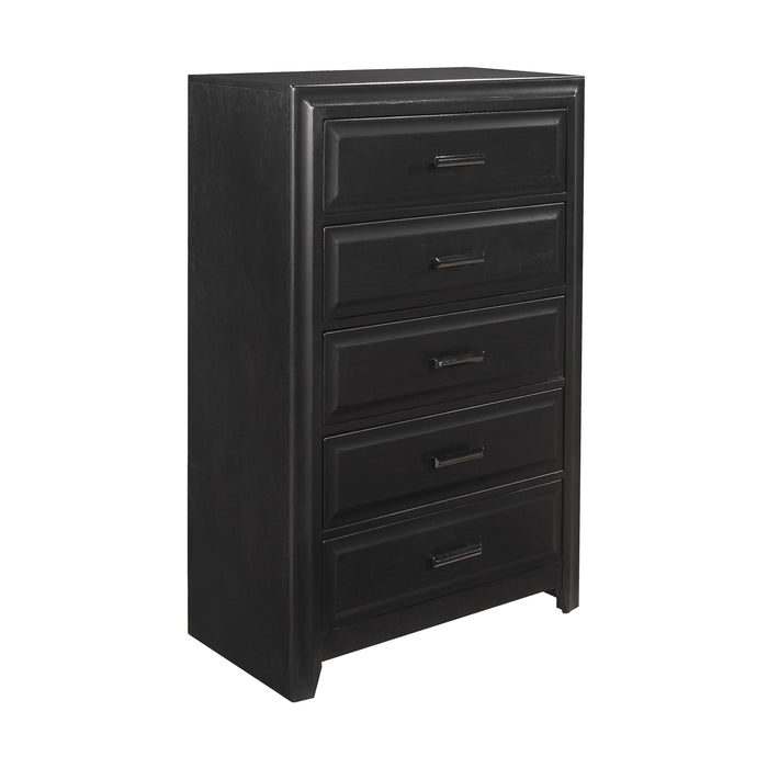 Cordelia Chest in Gray/Espresso - 1517-9 - FAMSA Furniture (TX)