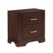 Hudson Nightstand in Cherry - 1520CH-4 - FAMSA Furniture (TX)