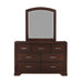 Hudson Mirror in Cherry - 1520CH-6 - FAMSA Furniture (TX)