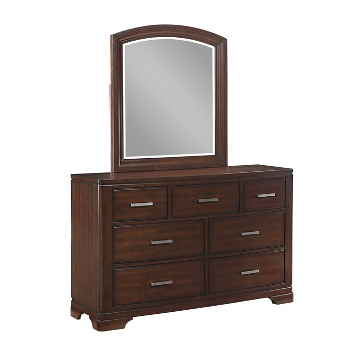 Hudson Mirror in Cherry - 1520CH-6 - FAMSA Furniture (TX)