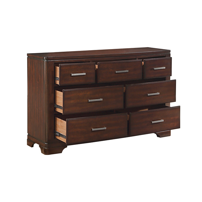 Hudson Dresser in Cherry - 1520CH-5 - FAMSA Furniture (TX)