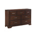 Hudson Dresser in Cherry - 1520CH-5 - FAMSA Furniture (TX)