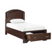 Hudson Twin Platform Bed with Footboard Storage in Cherry - 1520CHT-1 - FAMSA Furniture (TX)