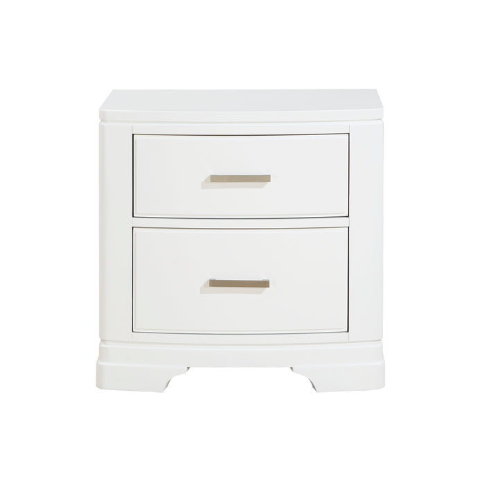 Hudson Nightstand in White - 1520WH-4 - FAMSA Furniture (TX)